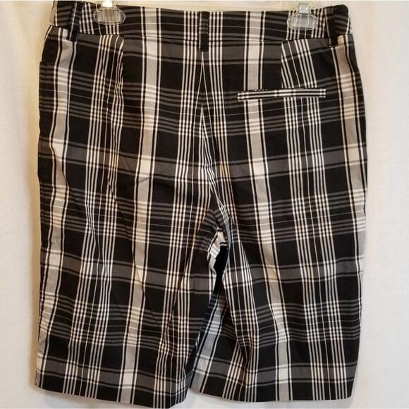 Anne Klein comfy‎ plaid Bermuda shorts - Picture 2 of 4
